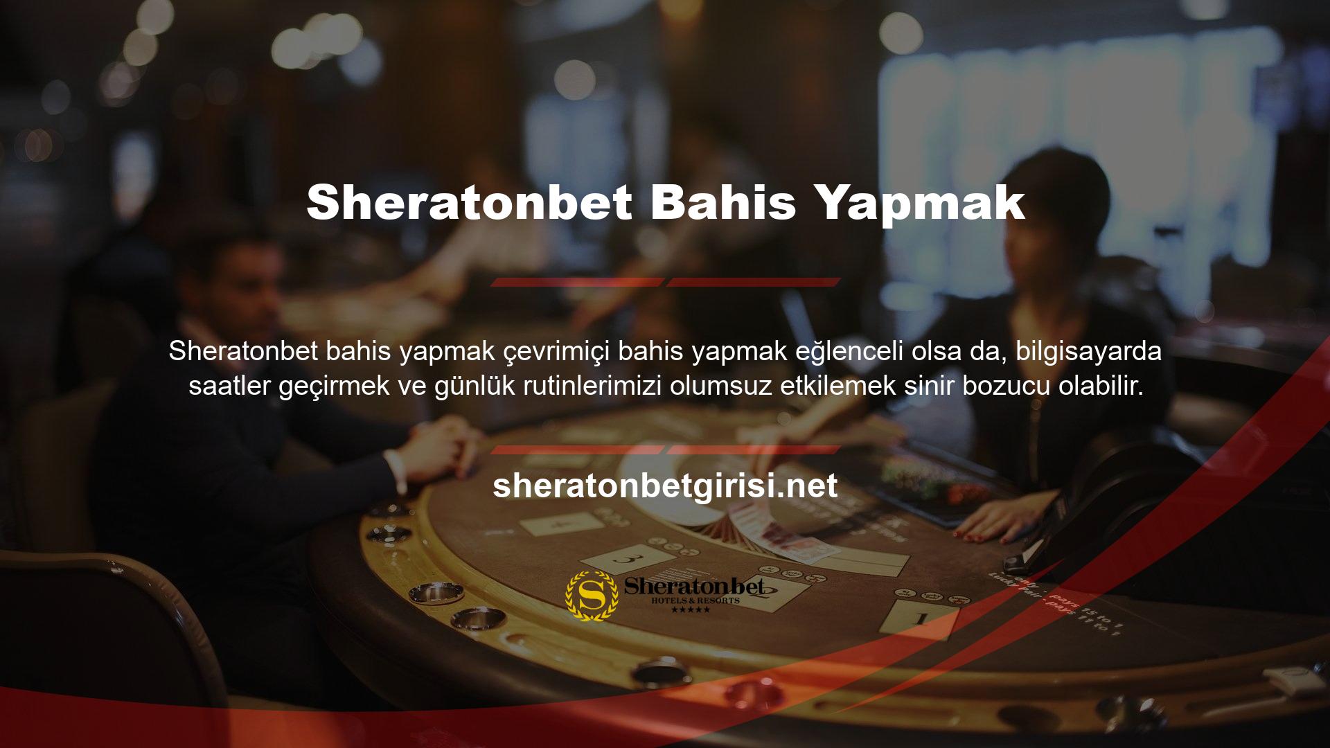 Bu nedenle, bahis siteleri insanların mobil erişim sunarak bahis koymasını kolaylaştırdı